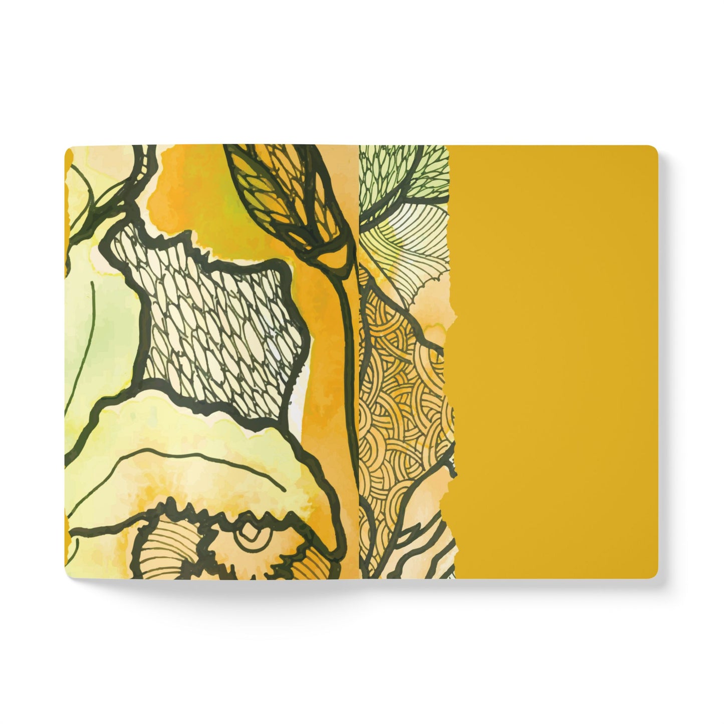Berkshire Yoga Festival Zentangle Softcover Journal (with Inside Prints)