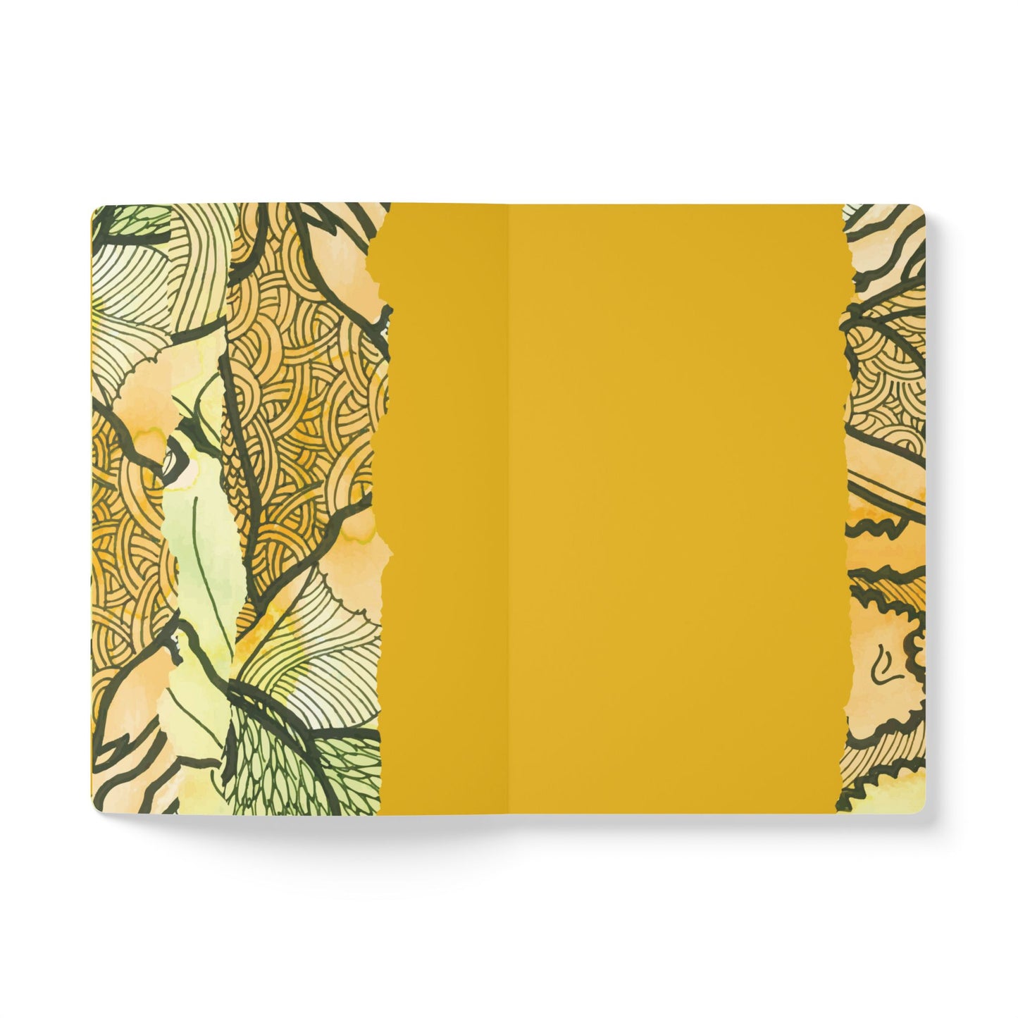Berkshire Yoga Festival Zentangle Softcover Journal (with Inside Prints)
