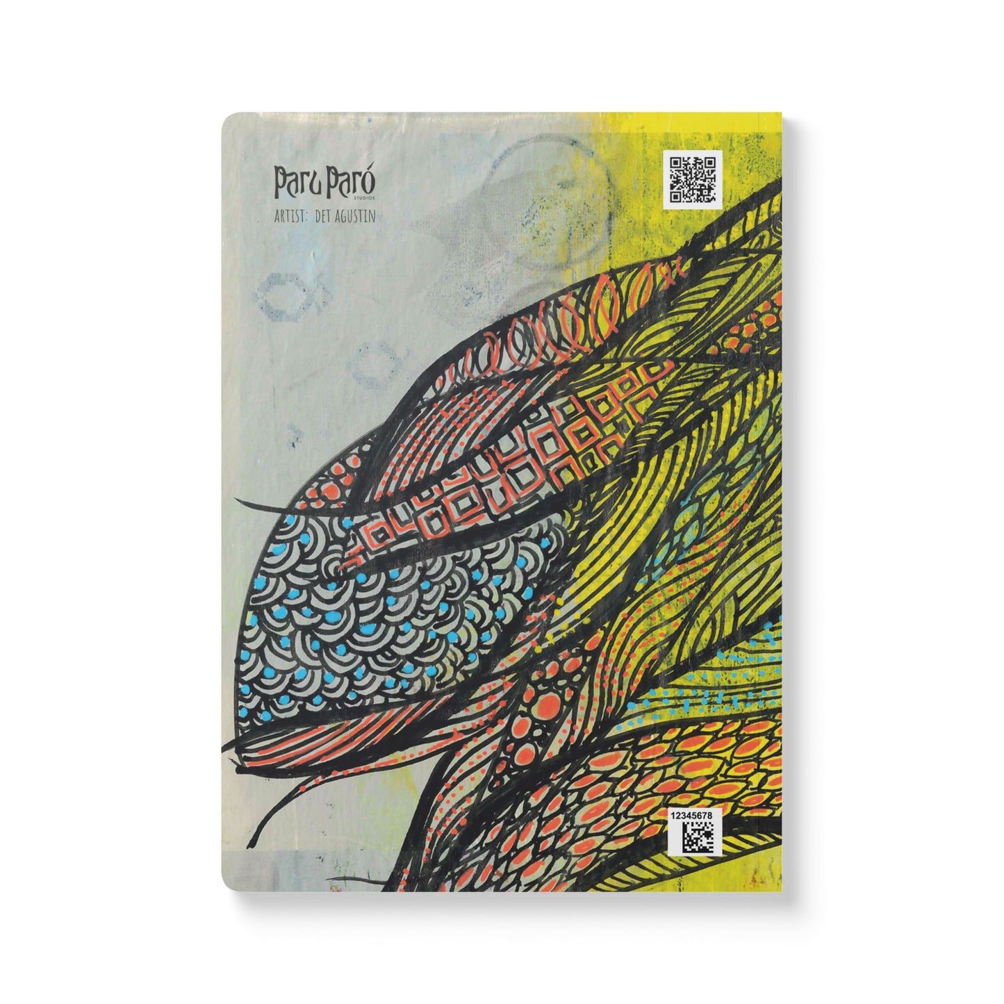 Turtle Neck Softcover Journal (with Inside Prints)