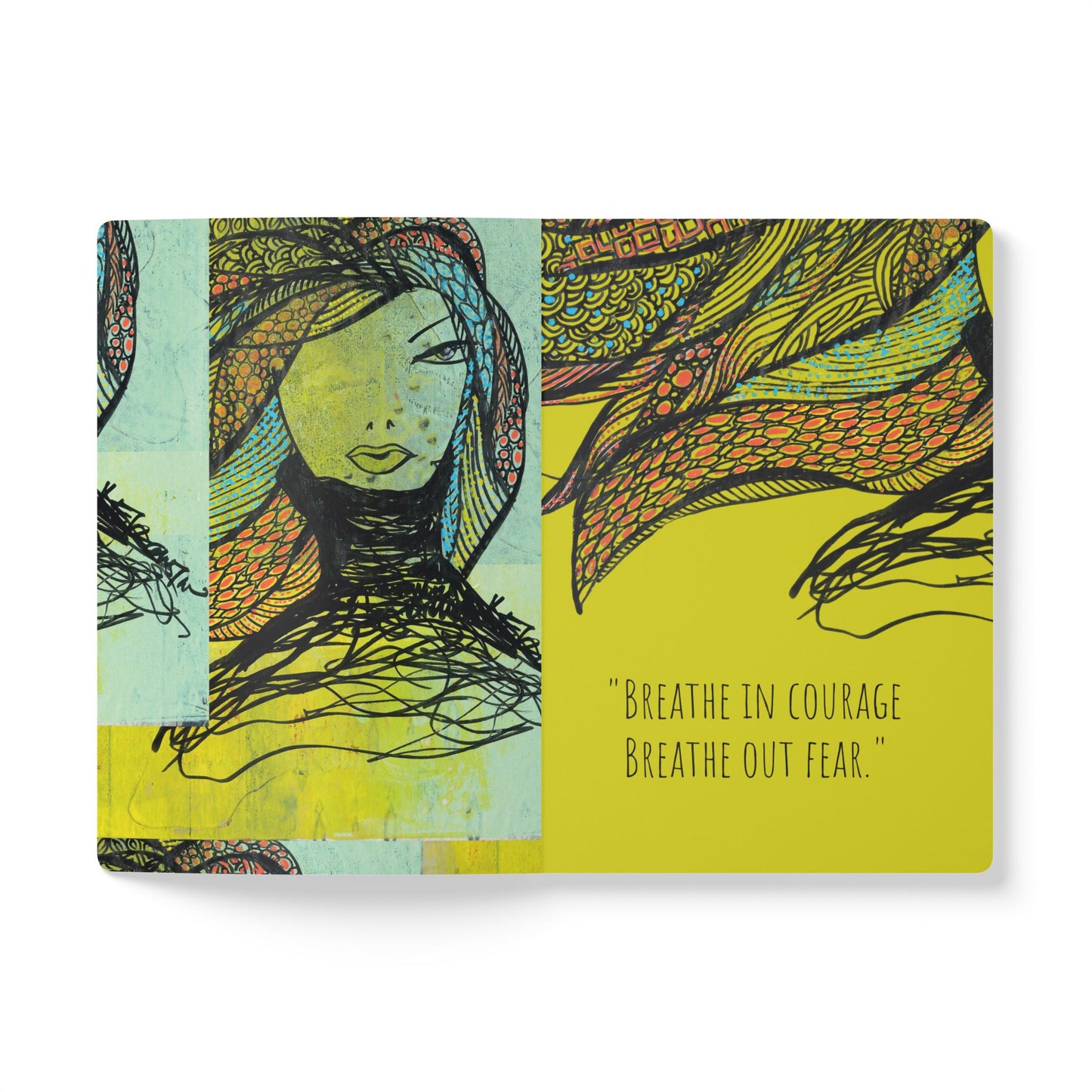 Turtle Neck Softcover Journal (with Inside Prints)