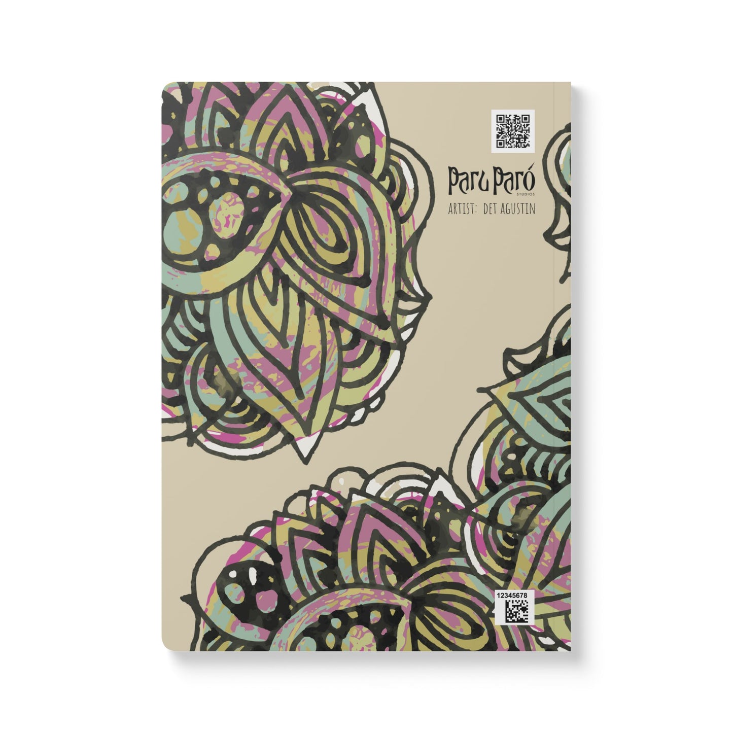 Zentangle Softcover Journal (with Inside Prints)