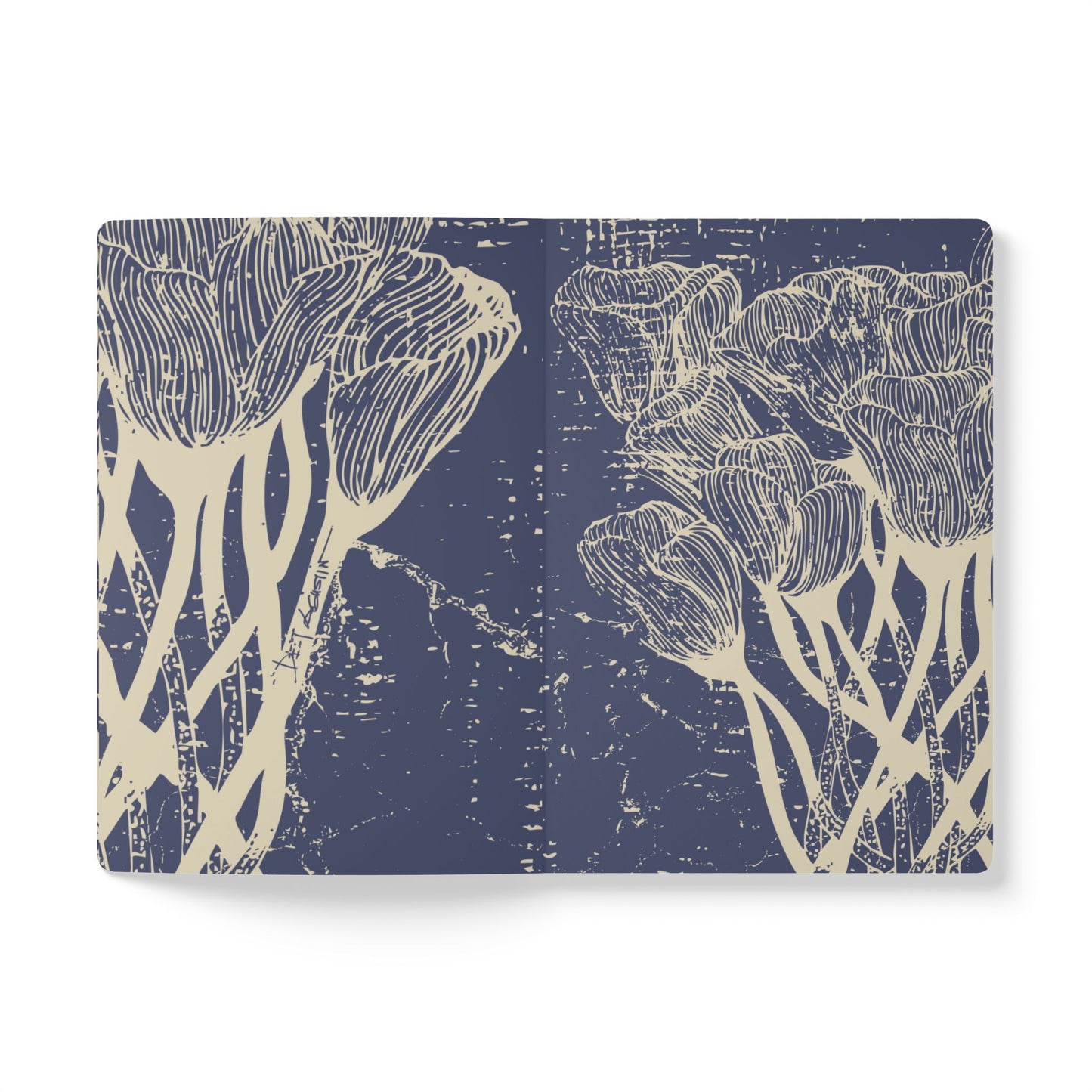 Berkshire Yoga Festival Tulips Softcover Journal (with Inside Prints)