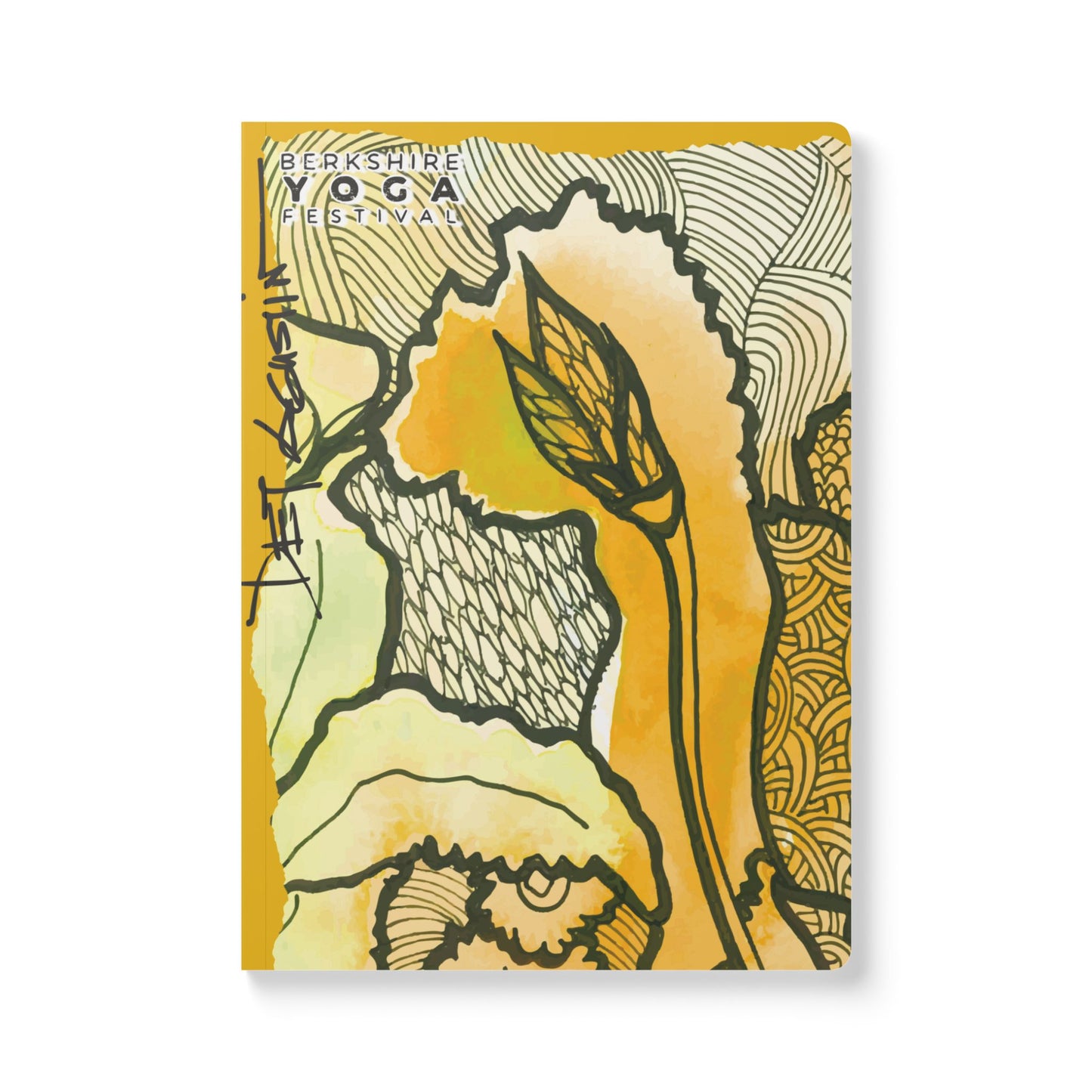 Berkshire Yoga Festival Zentangle Softcover Journal (with Inside Prints)