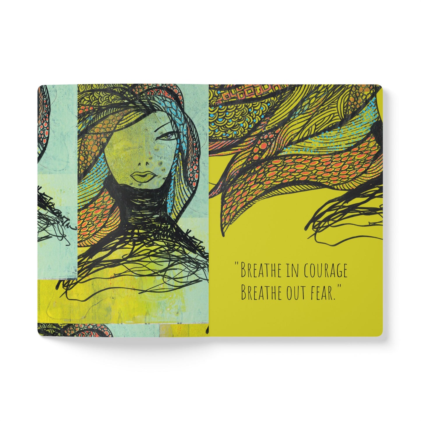 Turtle Neck Softcover Journal (with Inside Prints)