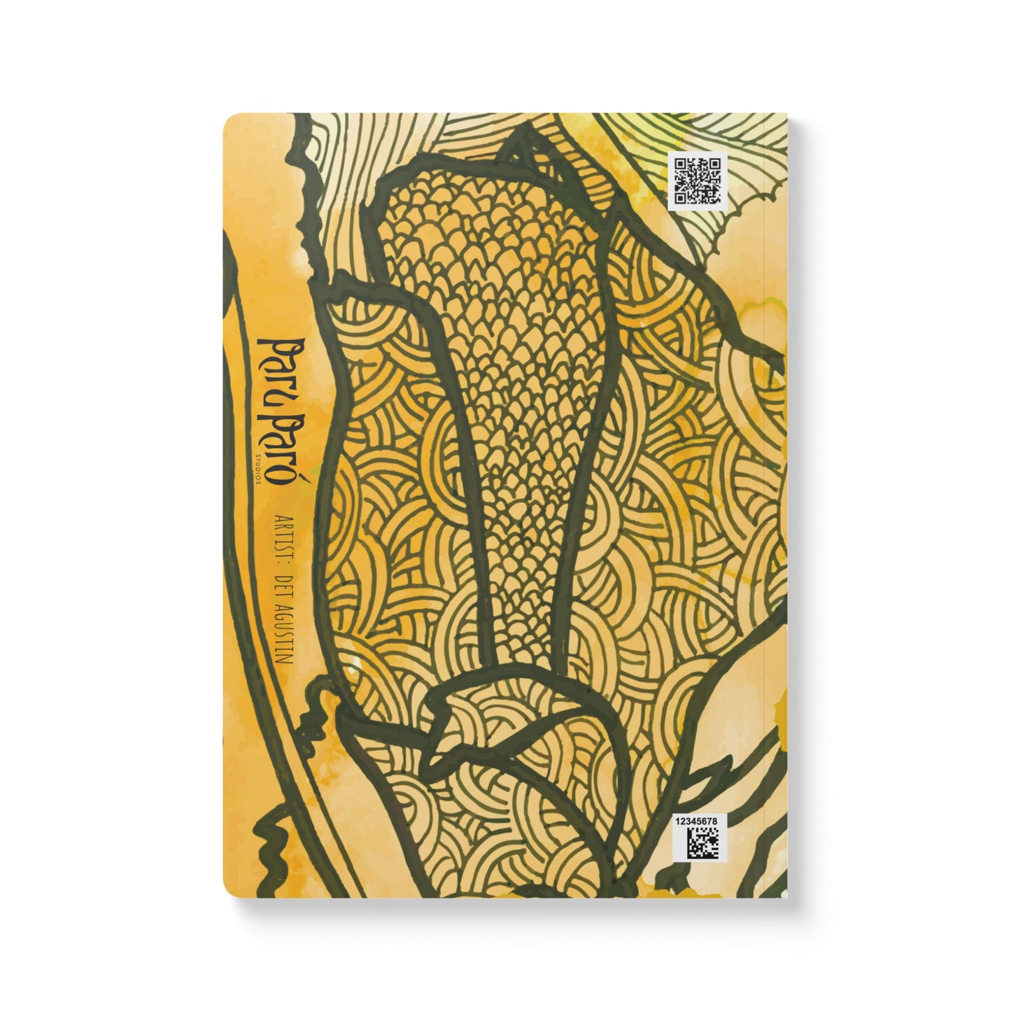 Berkshire Yoga Festival Zentangle Softcover Journal (with Inside Prints)