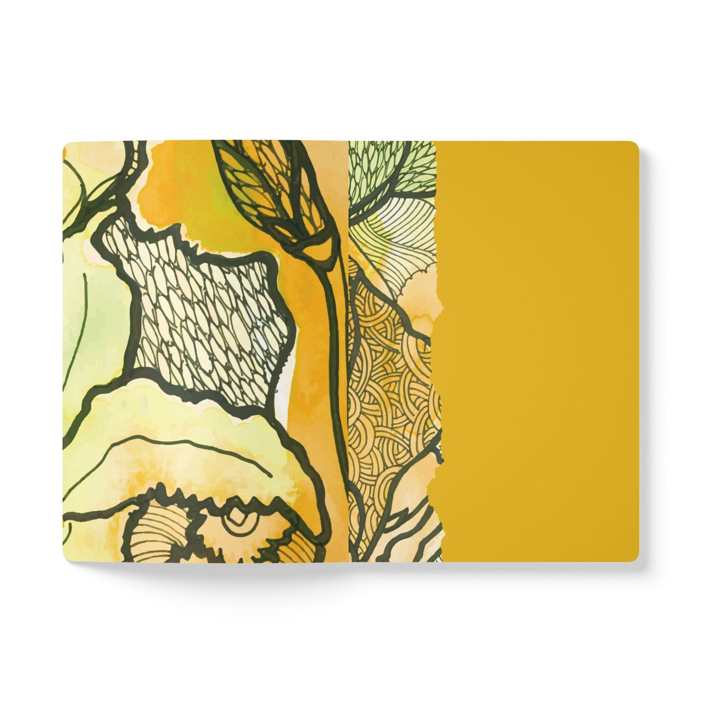Berkshire Yoga Festival Zentangle Softcover Journal (with Inside Prints)