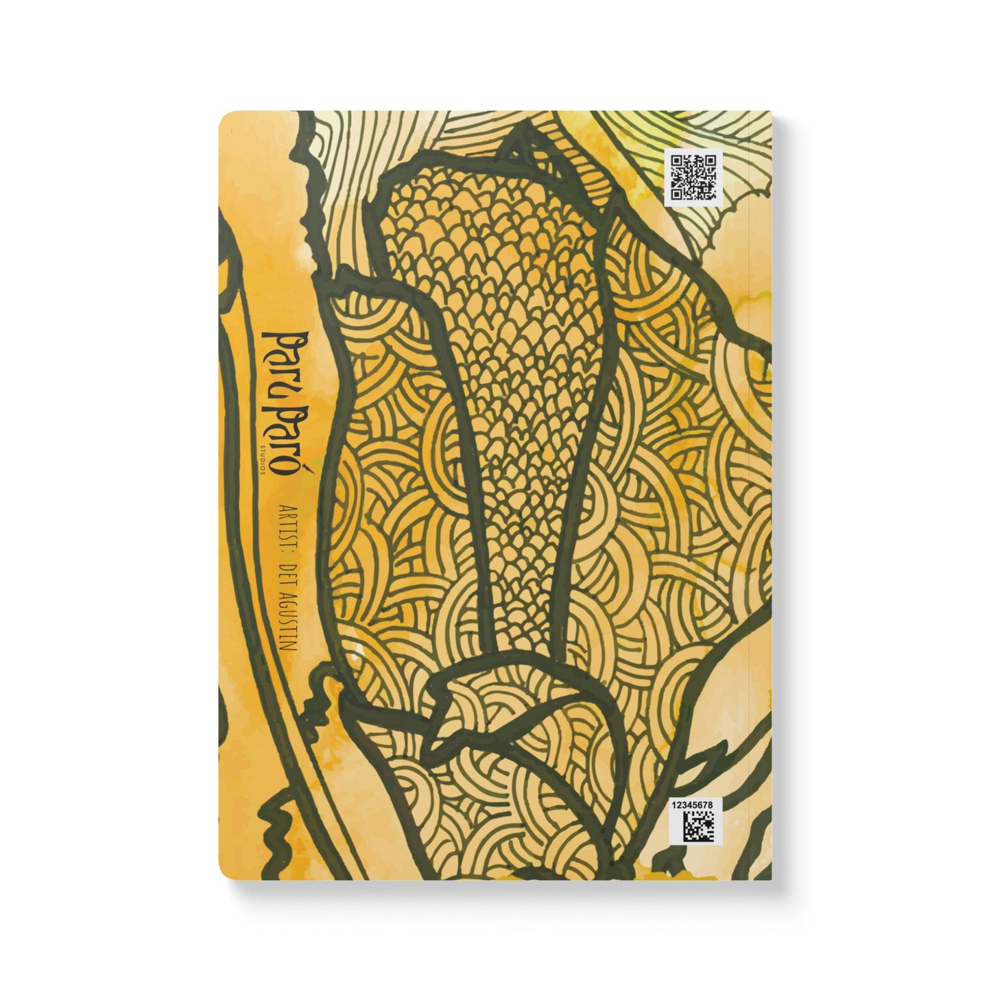 Berkshire Yoga Festival Zentangle Softcover Journal (with Inside Prints)