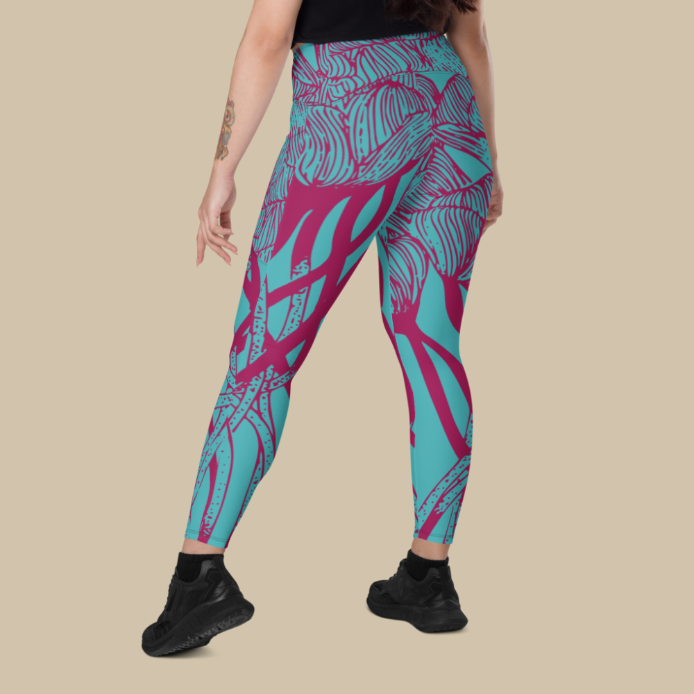 Lush Reverie Blue Leggings
