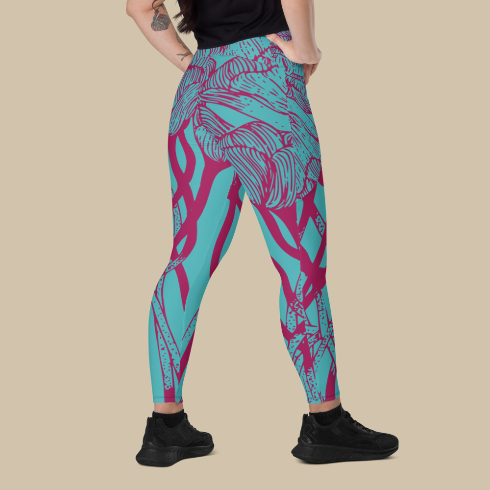 Lush Reverie Blue Leggings