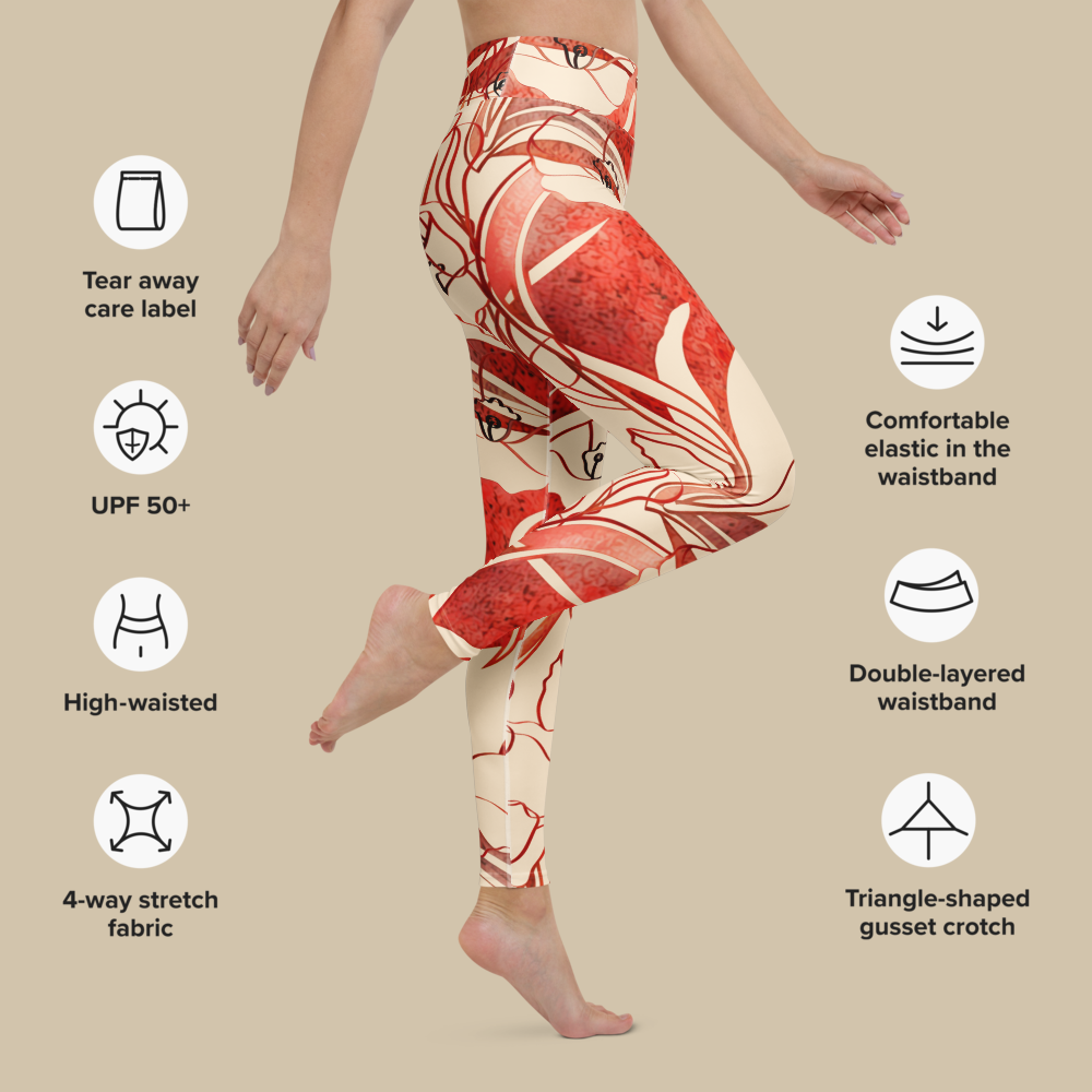 Sukha Red Leggings