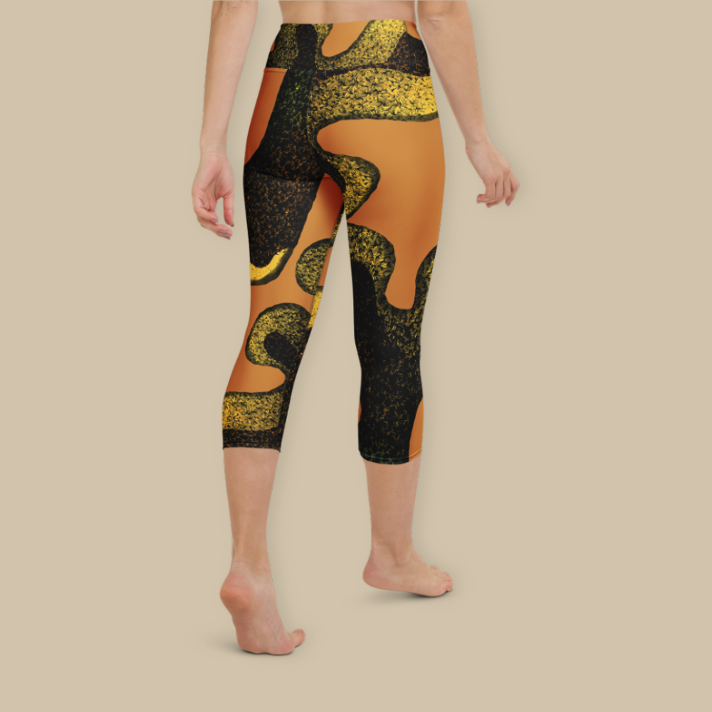 Obsidian Glow Capri