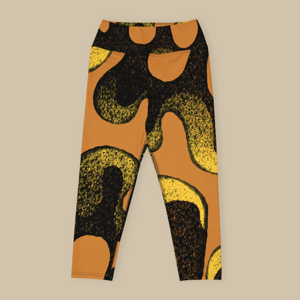 Obsidian Glow Capri