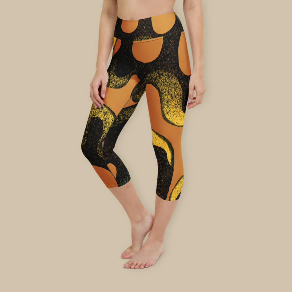 Obsidian Glow Capri