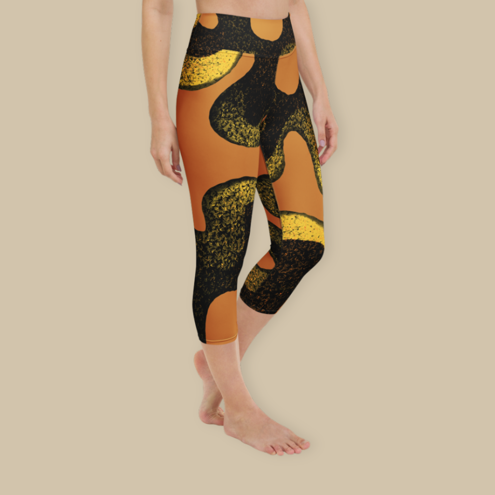 Obsidian Glow Capri