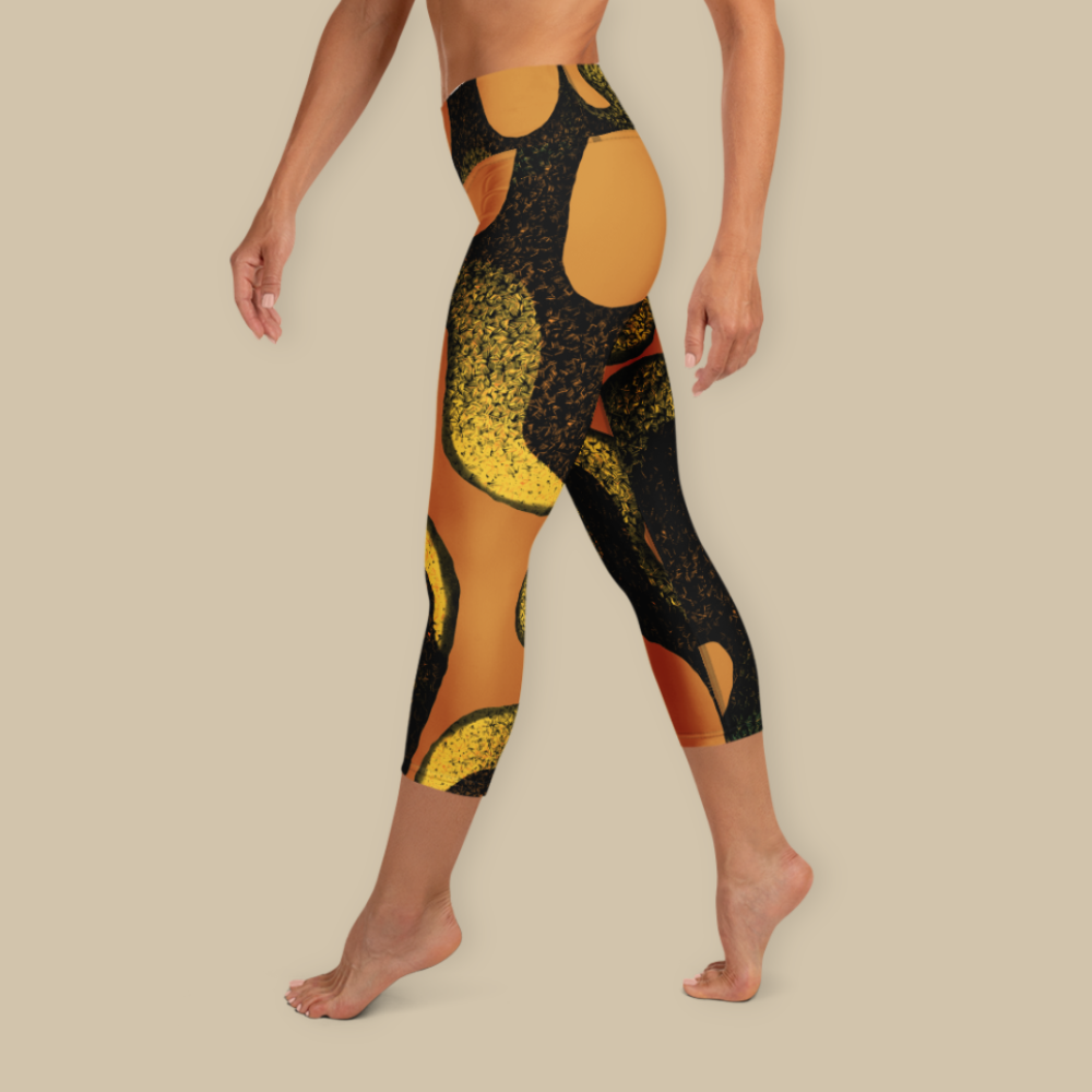 Obsidian Glow Capri