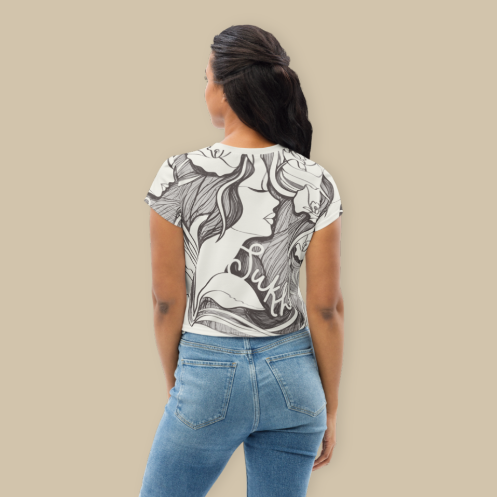 Sukha White Crop Top