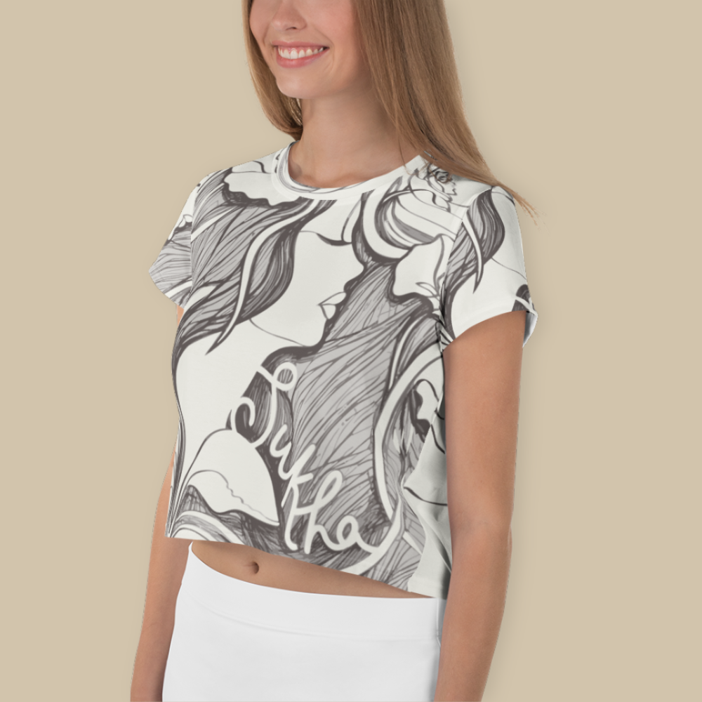 Sukha White Crop Top
