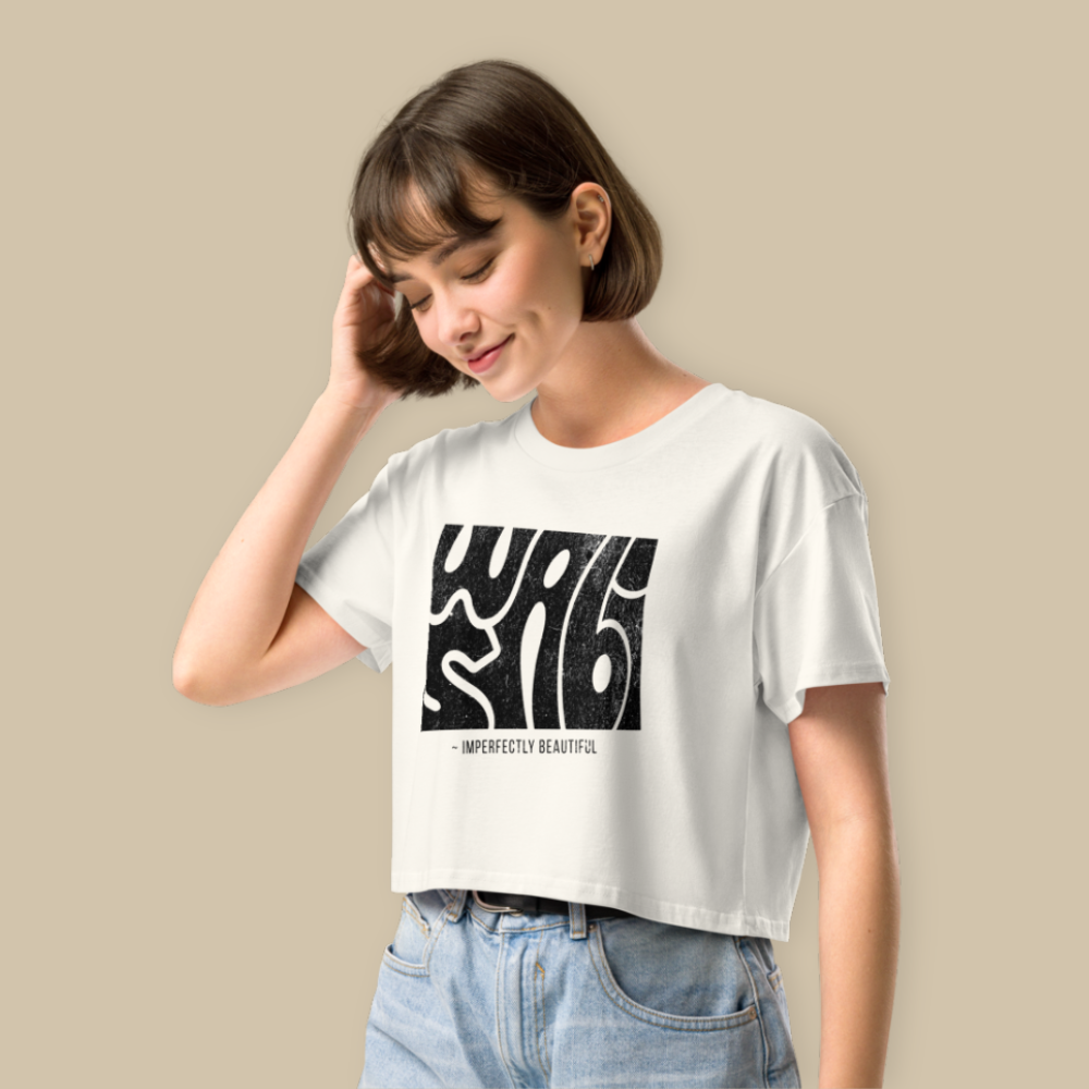 Women’s Fashion Crop Top - Wabi Sabi