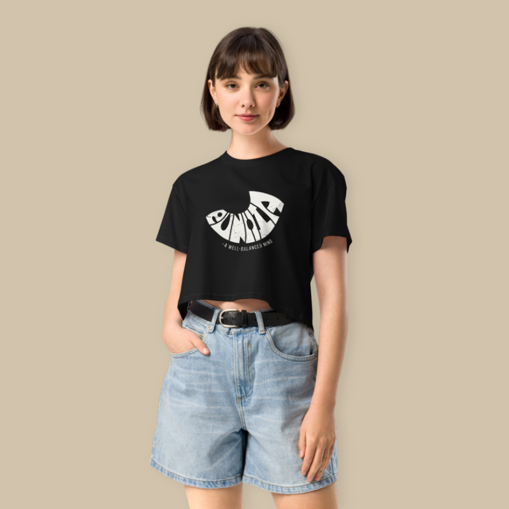 Women Fashion Crop Top - Eunoia Black