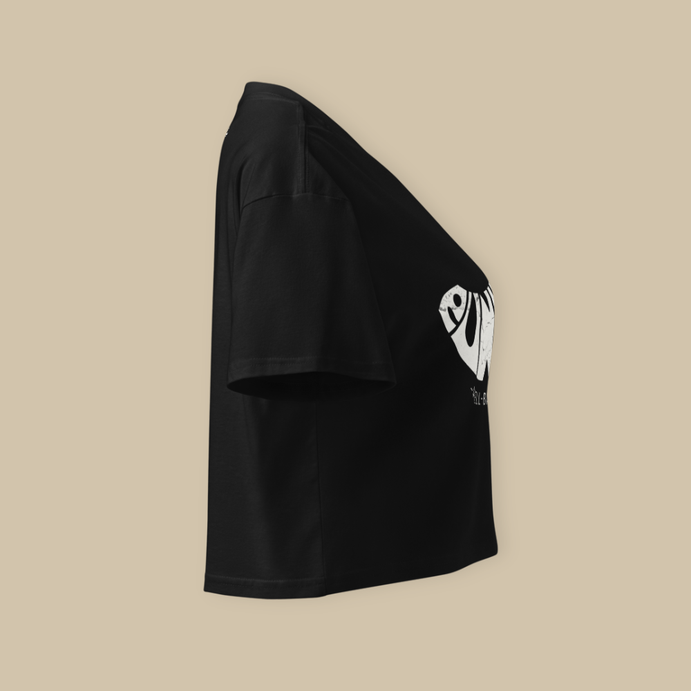 Women Fashion Crop Top - Eunoia Black