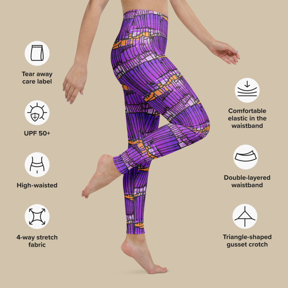 Violet Frequency Leggings