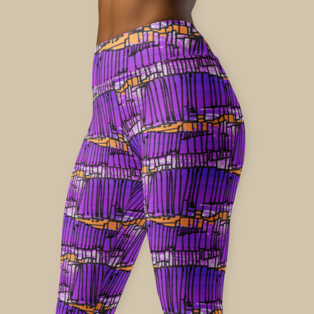 Violet Frequency Leggings
