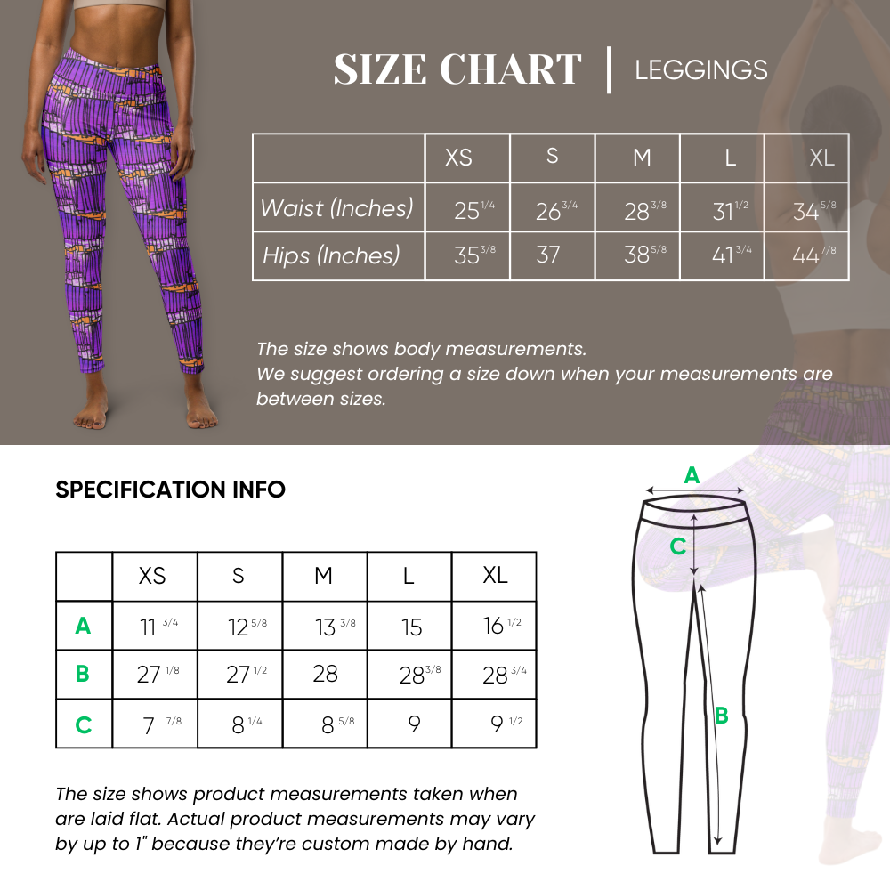 Violet Frequency Leggings
