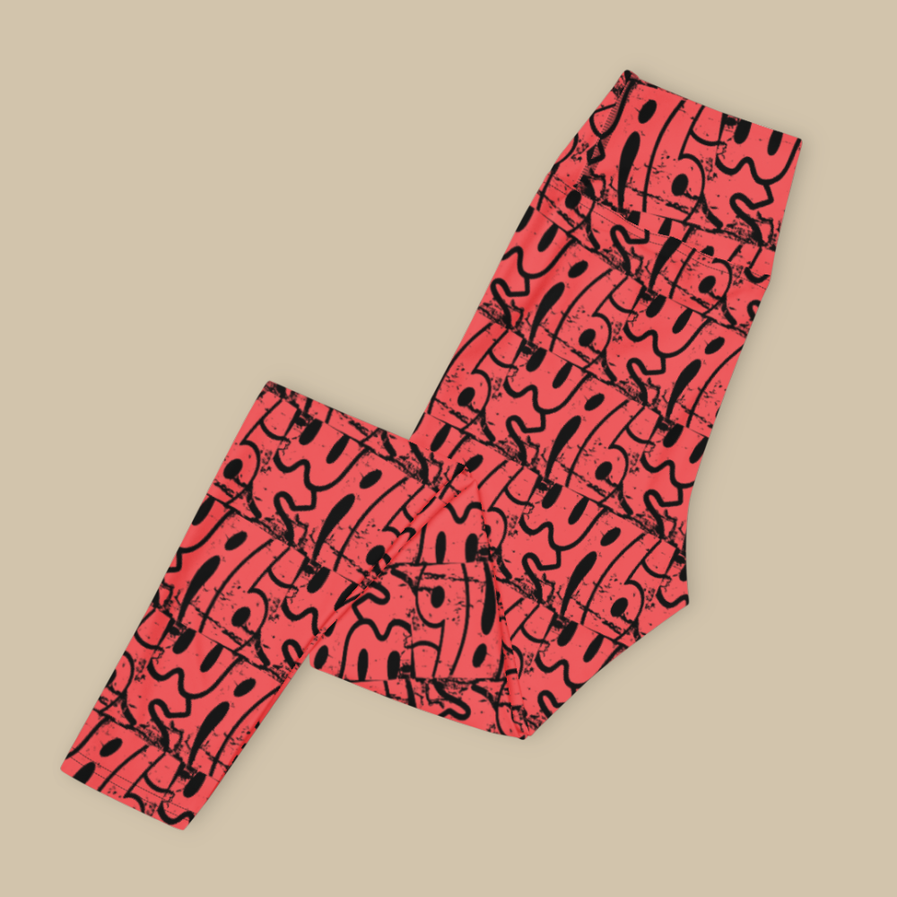 Wabi-Sabi Coral Leggings