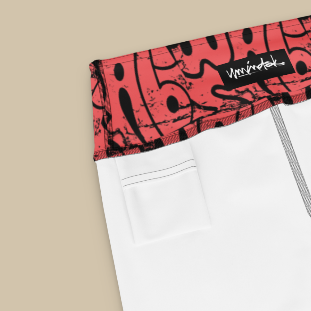 Wabi-Sabi Coral Leggings