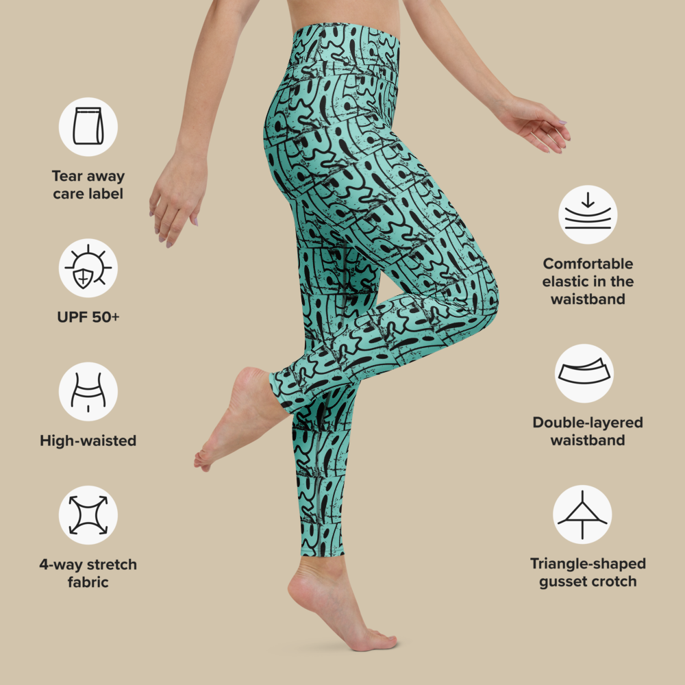 Wabi-Sabi Mint Leggings