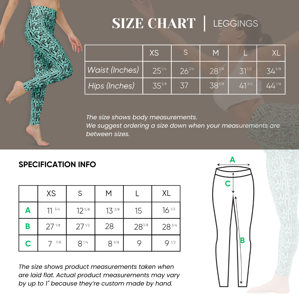 Wabi-Sabi Mint Leggings