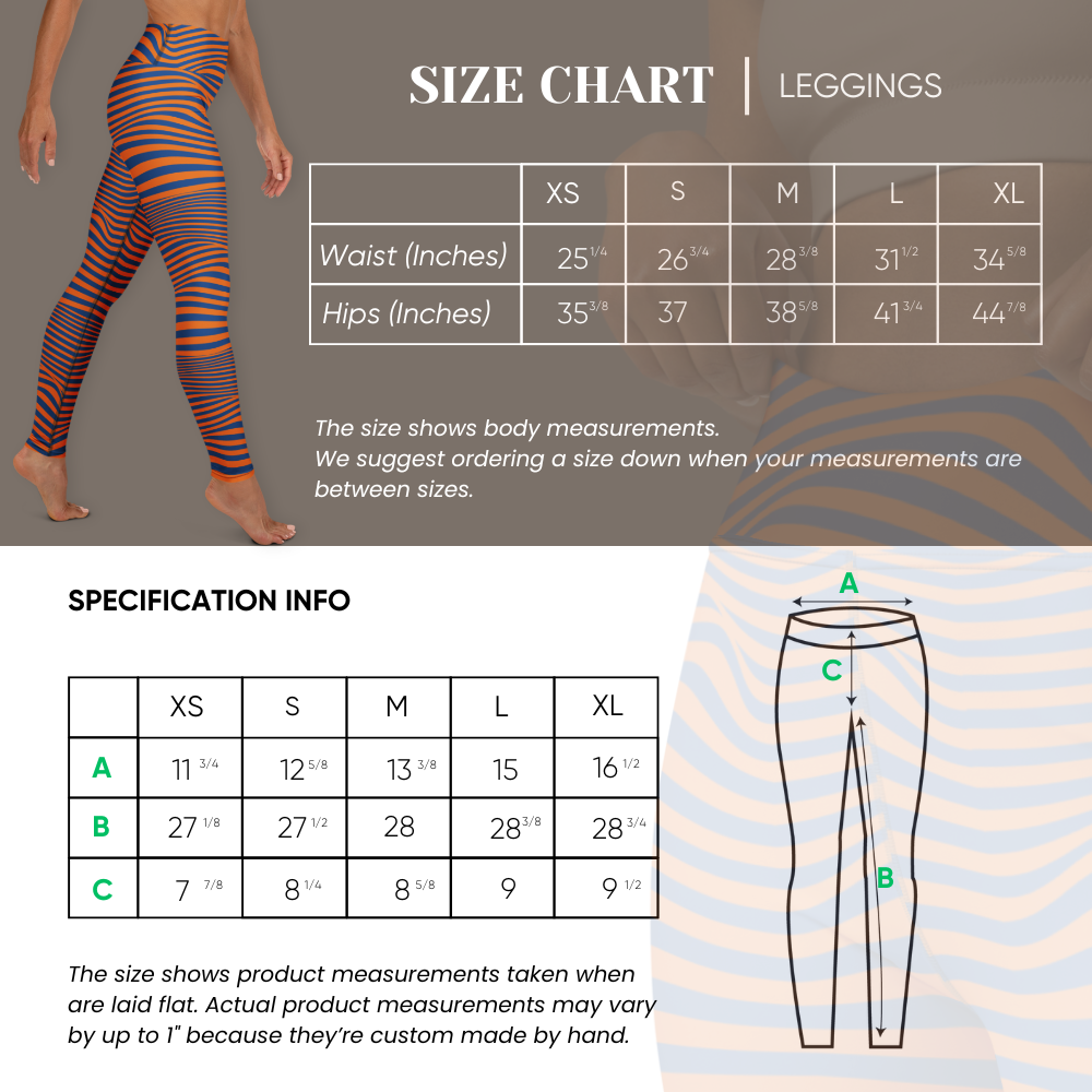Spiced Currents Leggings