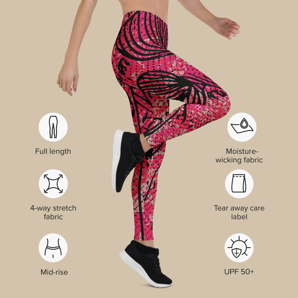 Electric Bloom Leggings
