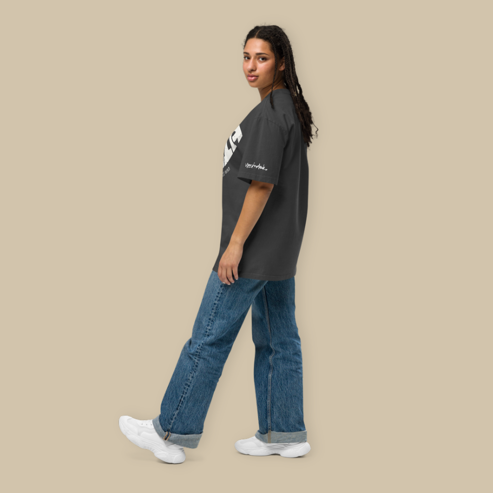 Women Oversized Tees - Eunoia Black