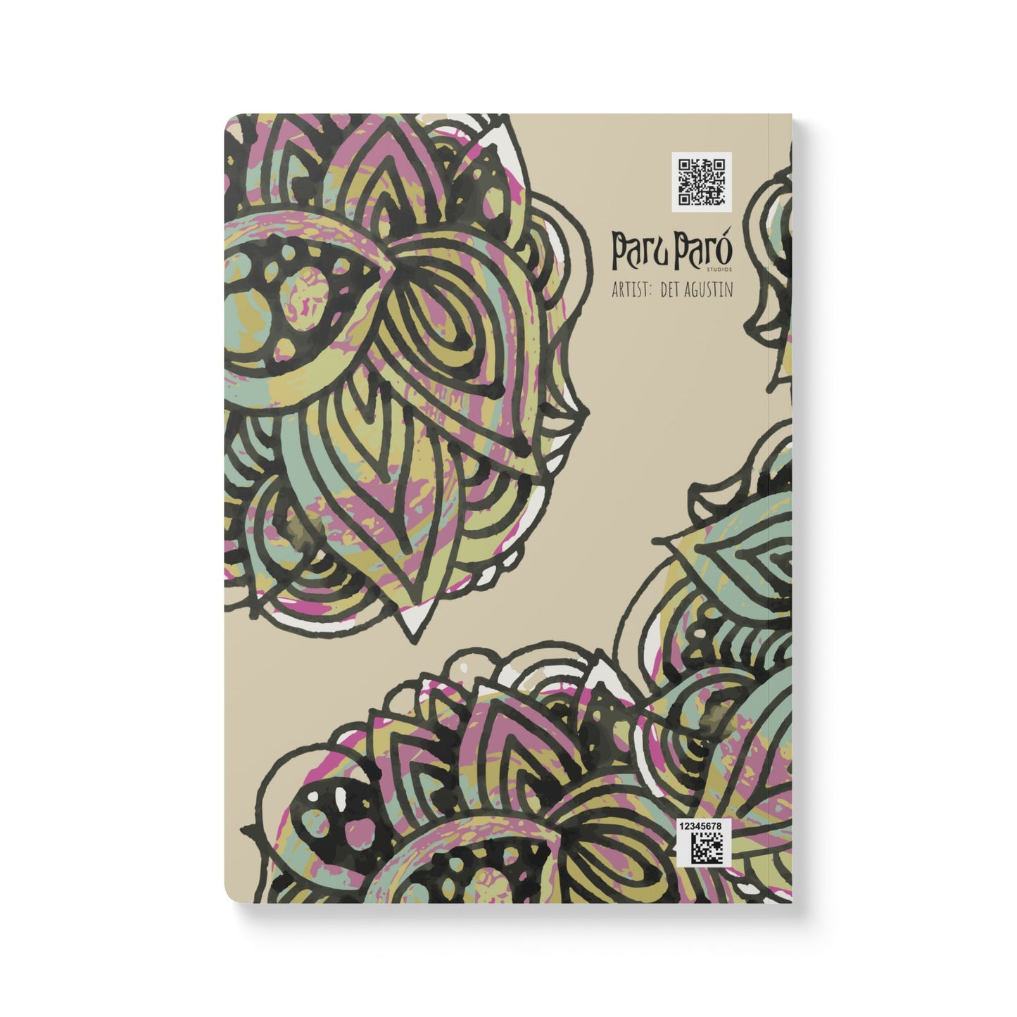 Zentangle Softcover Journal (with Inside Prints)