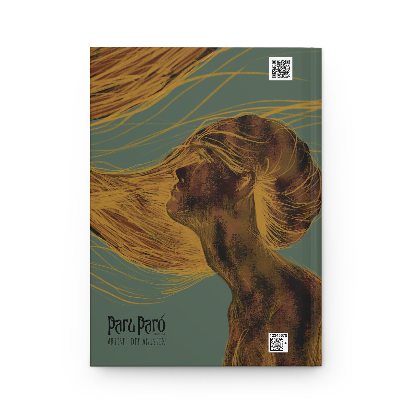 Golden Girl - Hardcover Journal Matte