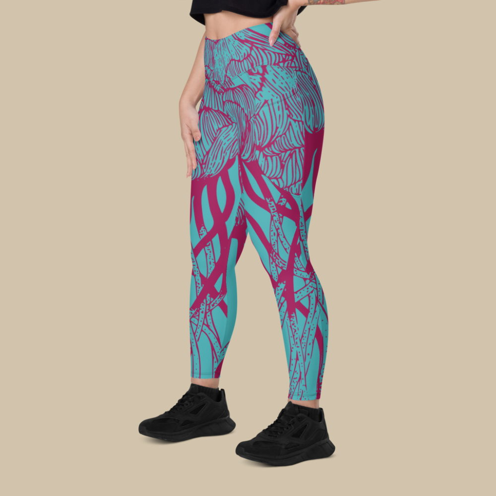 Lush Reverie Blue Leggings