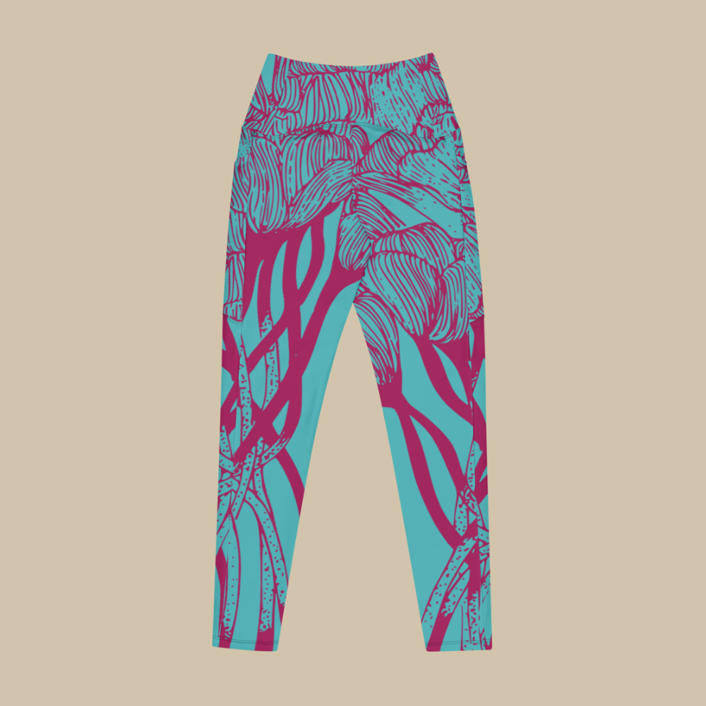 Lush Reverie Blue Leggings