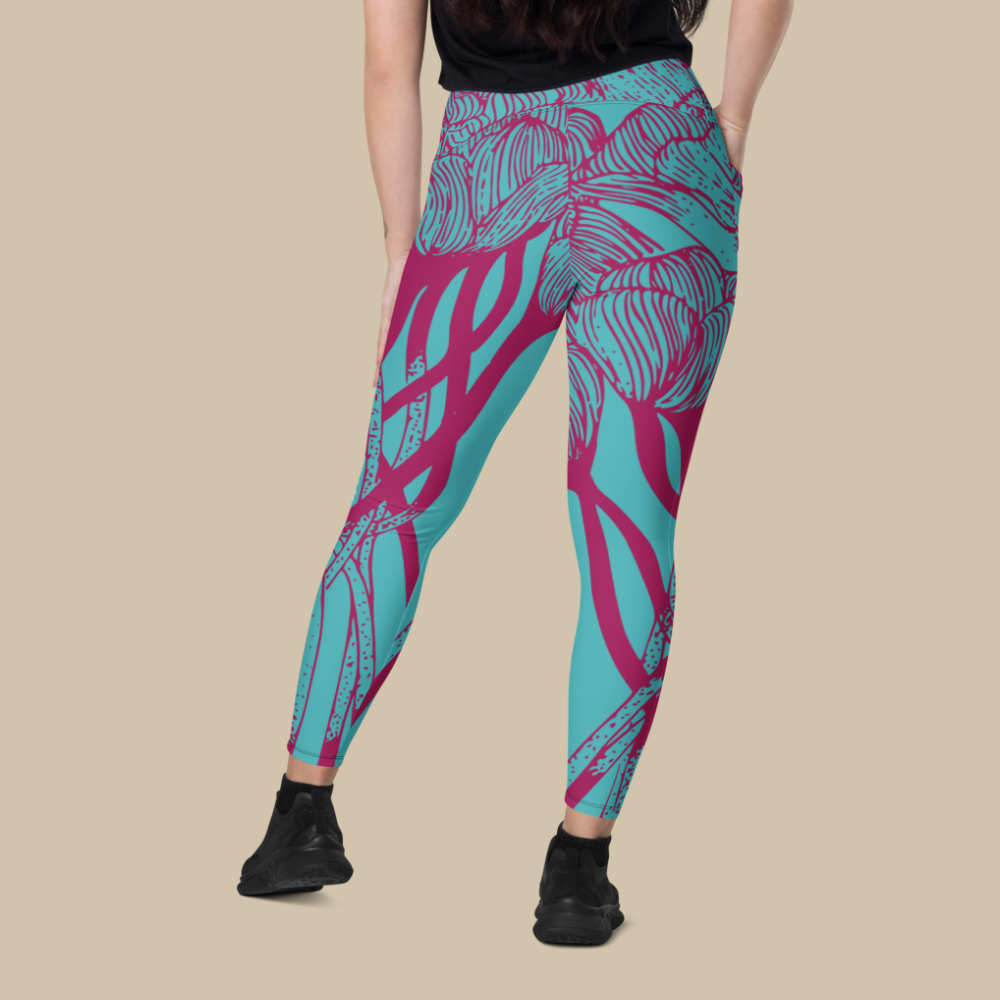 Lush Reverie Blue Leggings