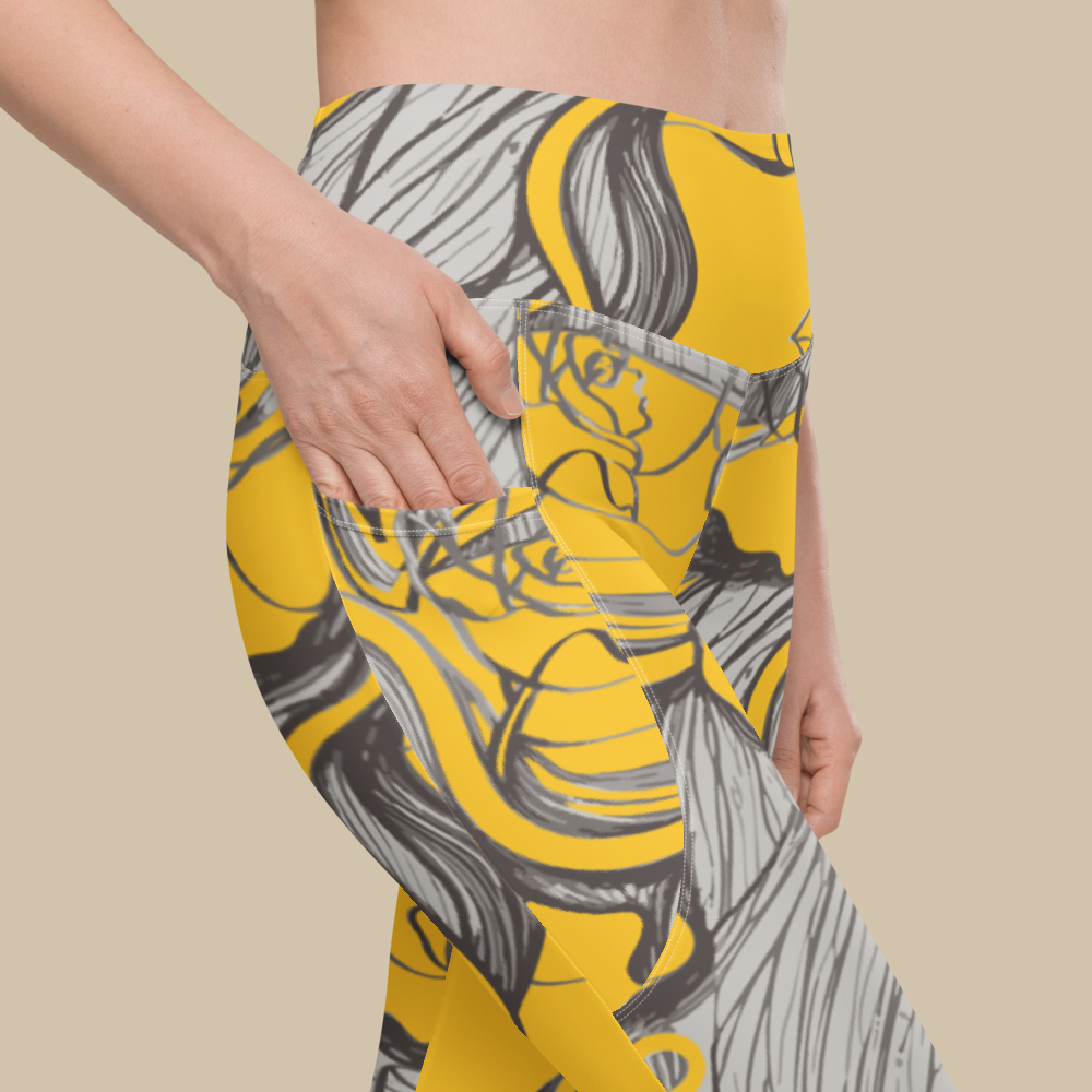 Sukha Yellow Leggings