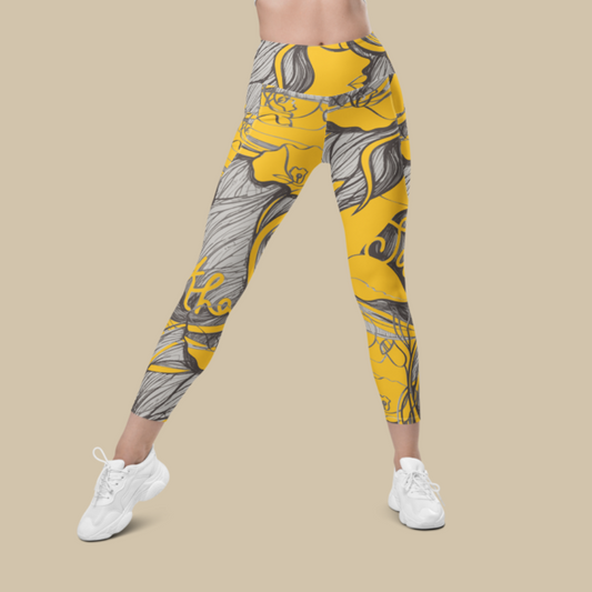 Sukha Yellow Leggings