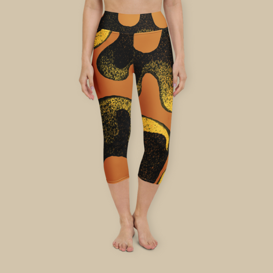 Obsidian Glow Capri