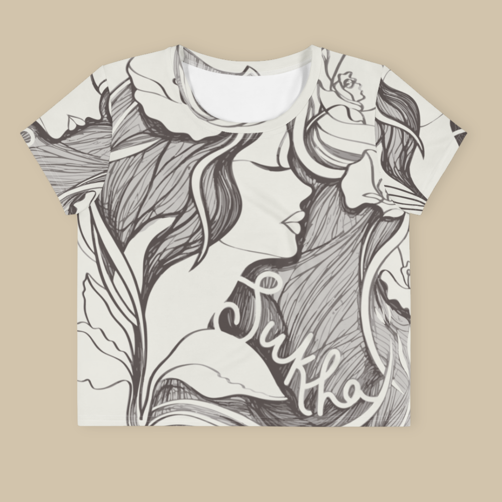 Sukha White Crop Top