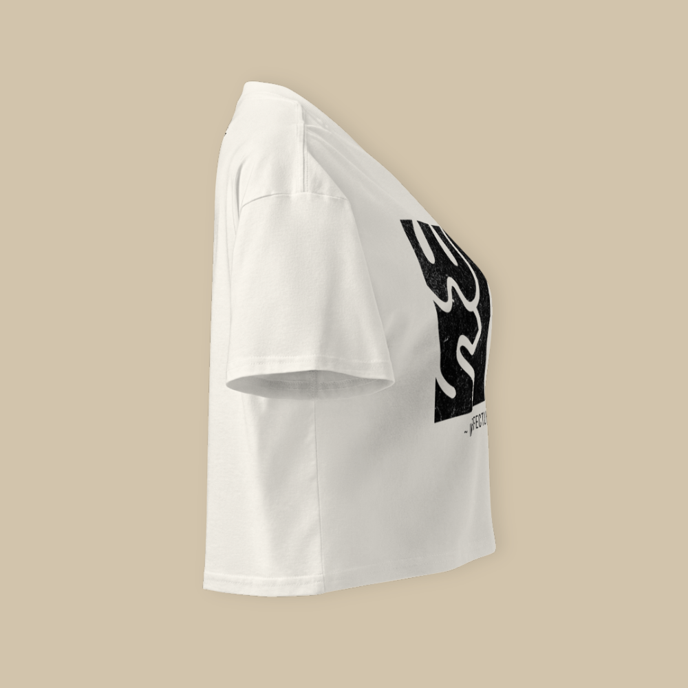 Women’s Fashion Crop Top - Wabi Sabi