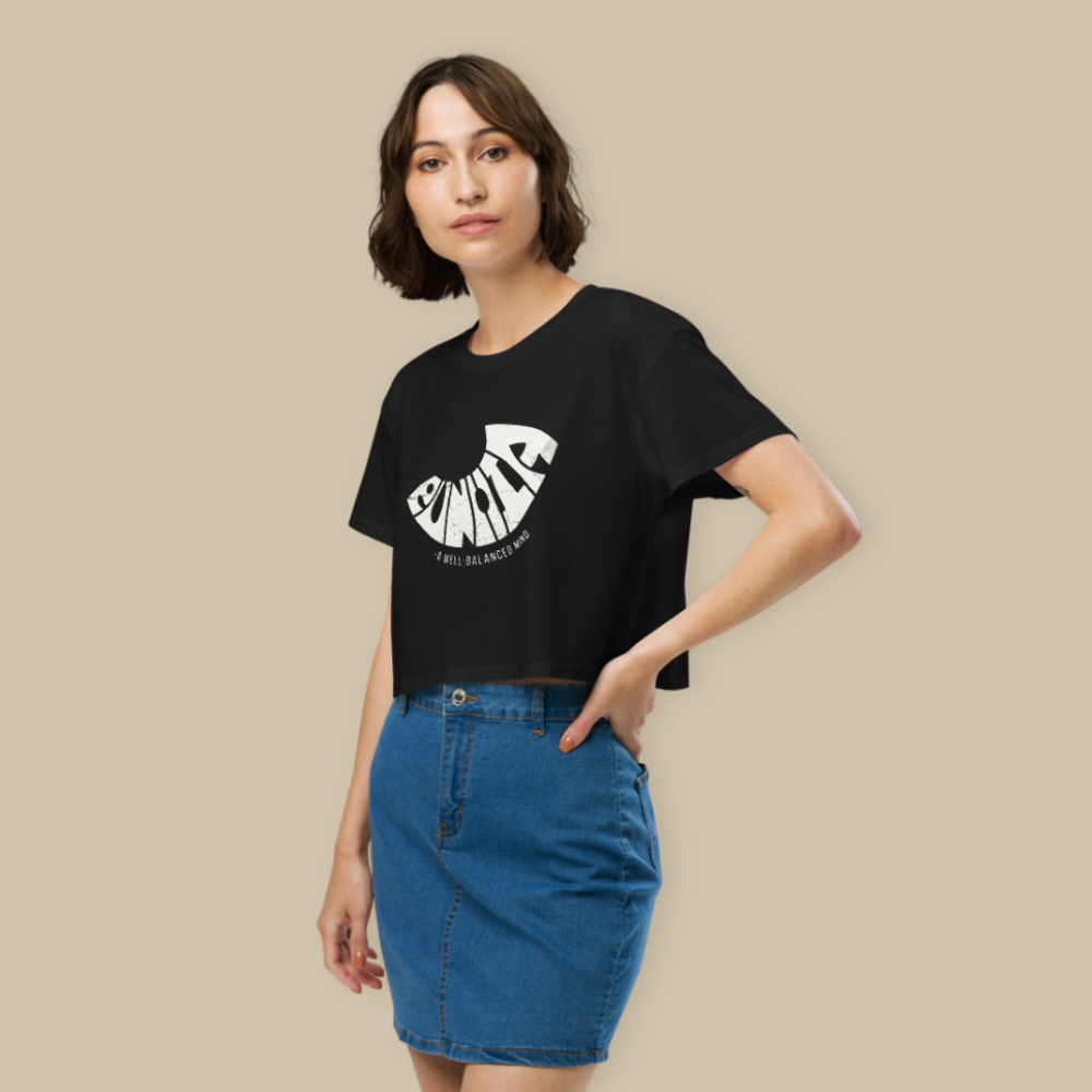 Women Fashion Crop Top - Eunoia Black