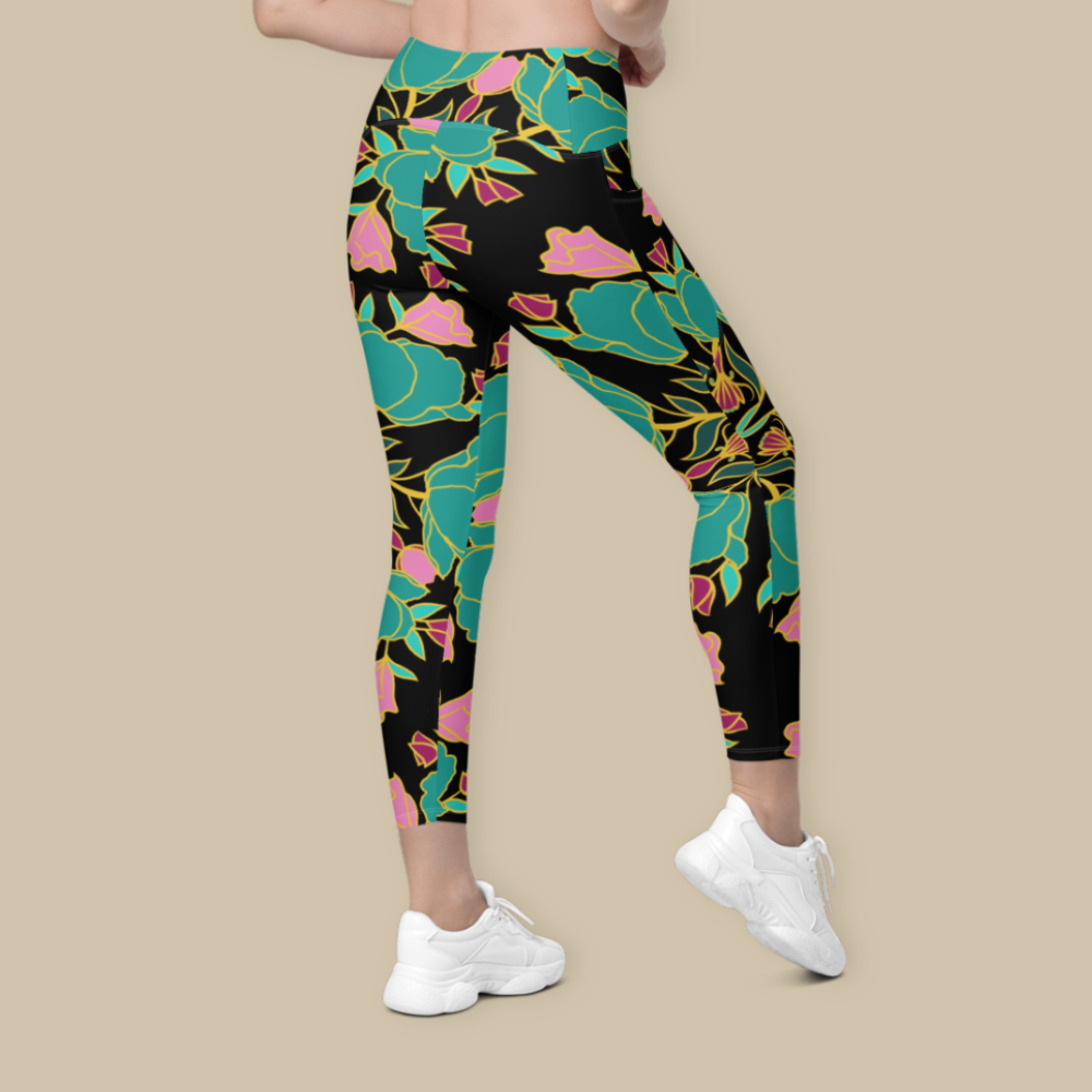 Electric Petals Leggings