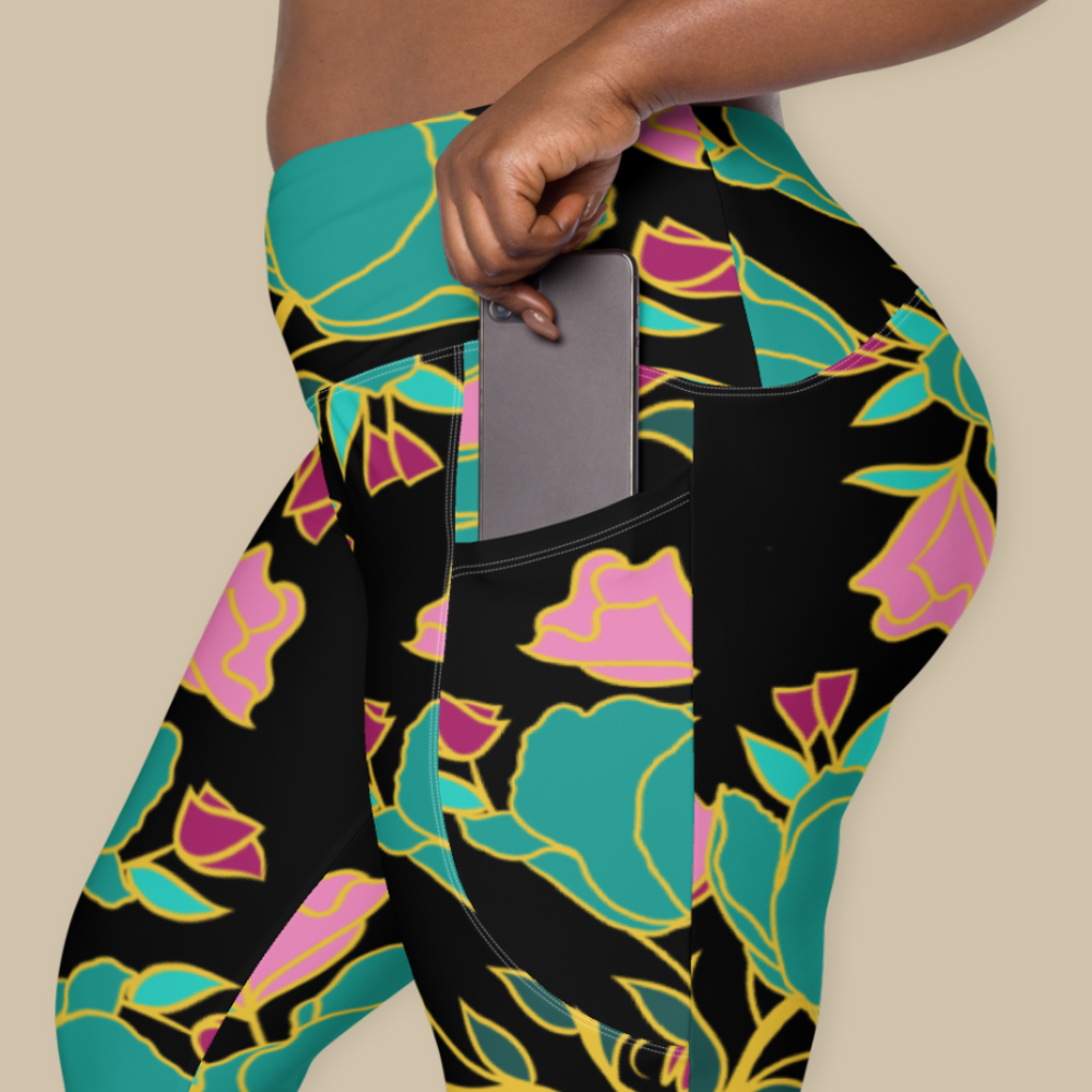 Electric Petals Leggings
