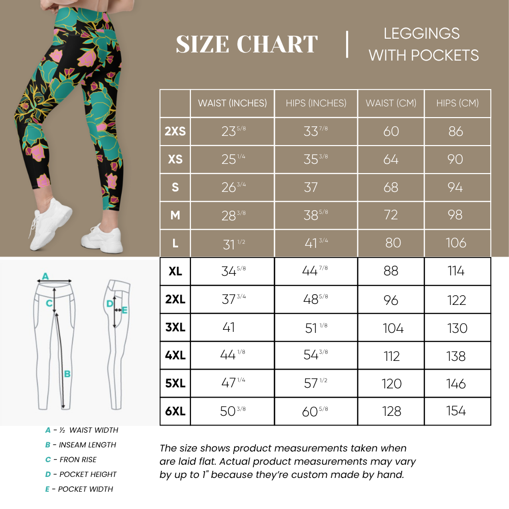 Electric Petals Leggings