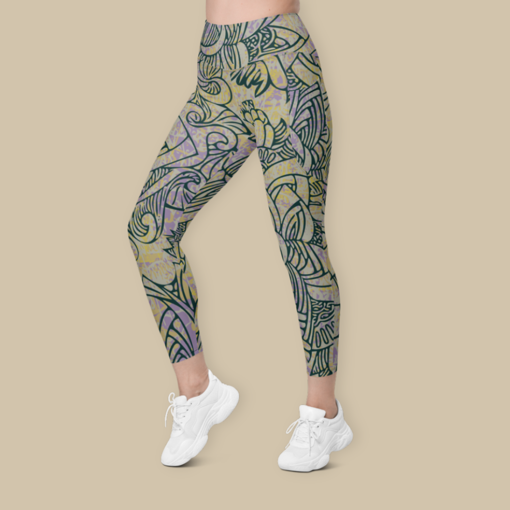 Verdant Drift Leggings
