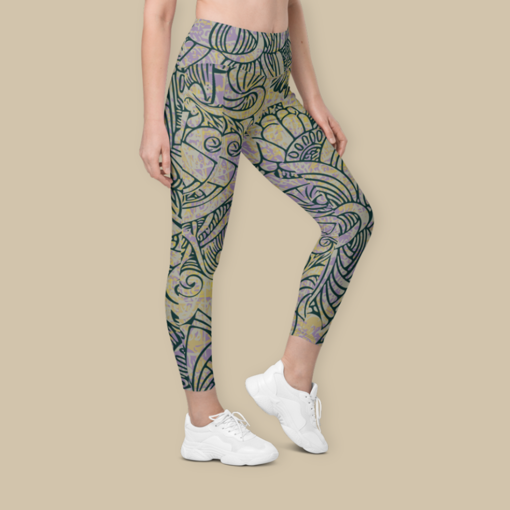 Verdant Drift Leggings